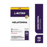 Melatonina Lavitan Cimed Sabor Morango - Noites Tranquilas 90 Cps