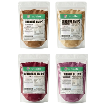 100g cada - Total 400g