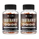 Subtramix Emagrecedor Natural Psyllium Espirulina Quitosana Cromo 60 Cápsulas 500mg