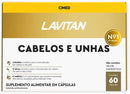 Suplemento Lavitan Cabelos E Unhas 60 Cps - Anti-Queda E Brilho