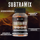 Subtramix Emagrecedor Natural Psyllium Espirulina Quitosana Cromo 60 Cápsulas 500mg
