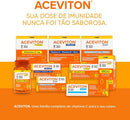 Aceviton Arginina + Vitamina C 1g Cimed - 16 Comprimidos Efervescentes