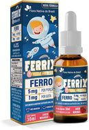 Ferrix Ferro Em Gotas Infantil 30ml Flora Nativa – Sabor Morango