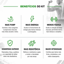 Combo Pump & Energia 3X — Beta-Alanina + Arginina + Maltodextrina