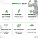 Combo Performance 3X — Beta-Alanina + L-Carnitina + Creatina 100% Pura