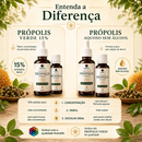 Extrato De Própolis Verde 15% Premium Kit e Unidades 30ml Ou 60ml Cânula De Vidro Nutralife