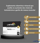 Suplemento Lavitan ZMA Cimed - Ganho De Massa E Força Muscular