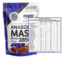 Anabolic Mass 28500 Profit Labs 3kg Chocolate - Explosão de Calorias