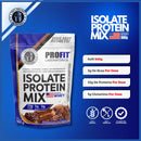 Whey Protein Isolate Mix Profit 900g - Isolado + BCAA + Glutamina