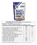 100% Whey Concentrate Profit 900g Sabor Leite Ninho - Refil