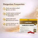 Suplemento Lavitan Hair 30 Cps - Anti-Queda E Fortalecedor De Unhas