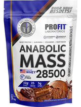 Anabolic Mass 28500 Profit Labs 3kg Chocolate - Explosão de Calorias