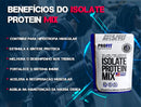 Whey Protein Isolate Mix Profit Labs 900g Morango - Massa Magra