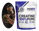 Suplemento Creatina Pura Profit - Performance E Recuperação Atlet 500g