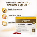Suplemento Lavitan Hair 30 Cps - Anti-Queda E Fortalecedor De Unhas