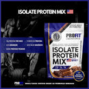 Whey Protein Isolate Mix Profit 900g - Isolado + BCAA + Glutamina