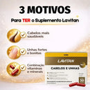 Suplemento Lavitan Hair 30 Cps - Anti-Queda E Fortalecedor De Unhas