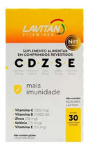 Lavitan CDZSE Cimed 30 Cps - Defesa Máxima E Ação Antioxidante