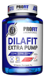 Dilafit Extra Pump Profit 120 Caps - Beta Alanina + Arginina + Cafeína