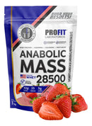 Anabolic Mass 28500 Profit Labs 3kg Sabor Morango - Explosão Calórica
