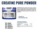 Suplemento Creatina Pure Powder Profit 150g - Ganho De Massa Magra