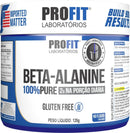 Beta Alanina Profit Labs Sabor Natural 120g - Menos Fadiga Muscular