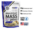 Anabolic Mass 28500 Profit Labs 3kg Sabor Baunilha - Ganho De Peso