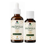 Extrato De Própolis Verde 15% Premium Kit e Unidades 30ml Ou 60ml Cânula De Vidro Nutralife