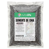 Semente de Chia Preta – Superalimento para Saciedade e Saúde Integral