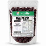 Uva Passa Preta Argentina Sem Semente Premium Nutralife