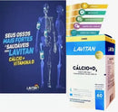 Lavitan Cálcio + Vitamina D3 Cimed 60 Comprimidos Saúde Óssea