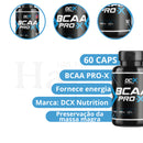 BCAA Pro-X DCX Nutrition - Aminoácidos Puros Para Sua Performance