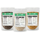 Kit Fibras Low Carb Nutralife – Chia, Linhaça e Psyllium | Trio Saúde Intestinal Combo 900g