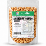 Amendoim Sem Pele Torrado Sem Sal Nutralife