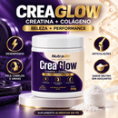 CreaGlow Nutralife 300g Creatina + Colágeno em Pó Sabor Neutro Sem Açúcares e Sem Glúten