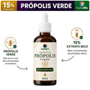 Extrato De Própolis Verde 15% Premium Kit e Unidades 30ml Ou 60ml Cânula De Vidro Nutralife