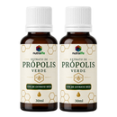 Extrato De Própolis Verde 15% Premium Kit e Unidades 30ml Ou 60ml Cânula De Vidro Nutralife