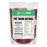 Pré-Treino Natural Nutralife – Energia, Foco e Performance | Blend Prático